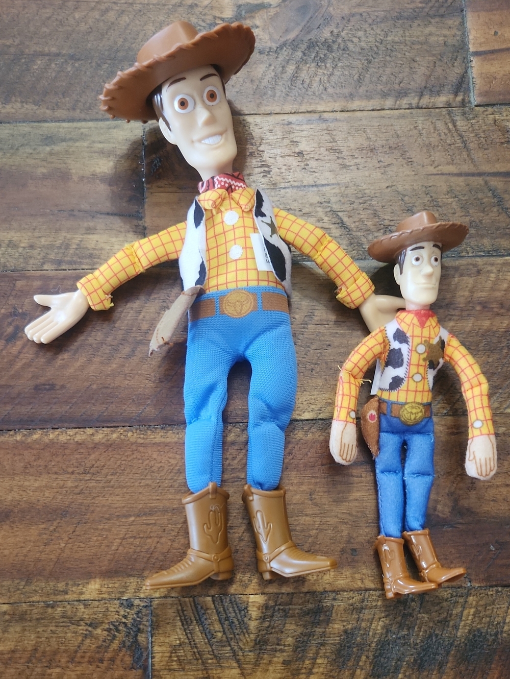 2  Vtg PixarToy Story Woody Dolls